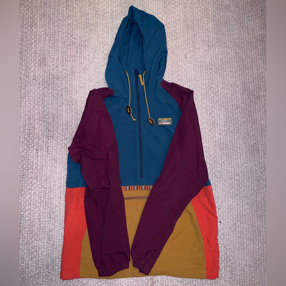 L.L. Bean Mountain Classic Anorak, Multi Color